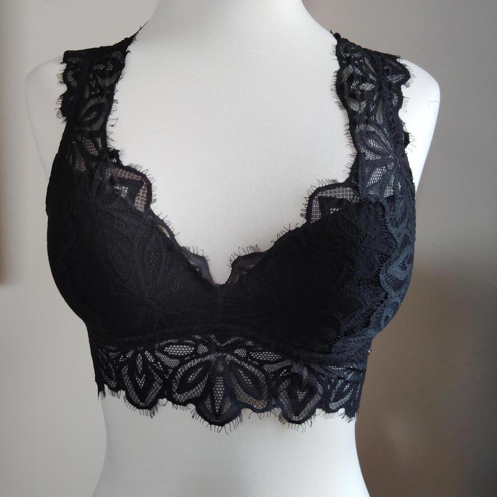 Victoria's Secret PINK Women's Black Bra